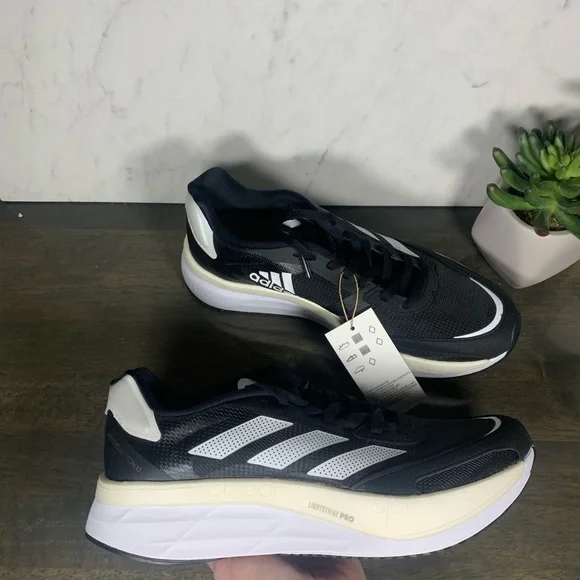 adidas Adizero Boston 10 W Black - Picture 9 of 10